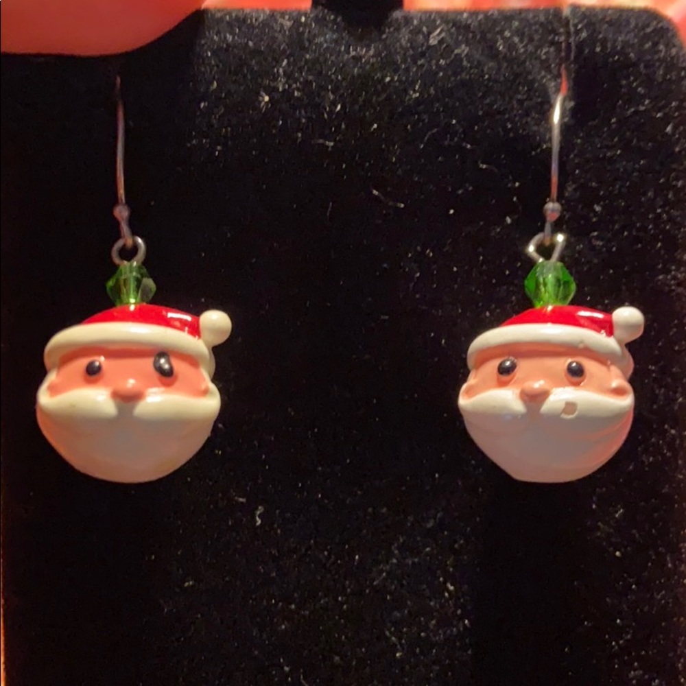 Santa Earrings